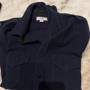 J. Crew / Wallace & Barnes Cotton Wool Overshirt